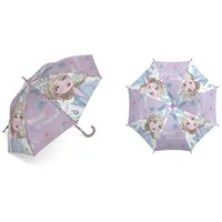 Lietussargs bērniem Frozen 5204 Elsa Nature lapas violeti rozā lietussargs rokturis Wd13323-C