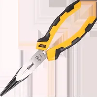 Long Nose Pliers 8 Deli Tools Edl2108 Yellow