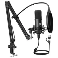 Maono Microphone with stand A04E Black
