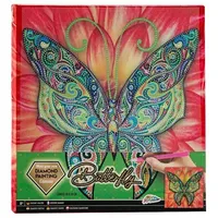 Marka Niezdefiniowana Daimond glezna ar rāmi - 92430 Grafix Butterfly 8715427092430