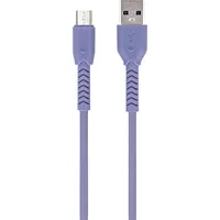 Maxlife Mxuc-04 cable Usb - microUSB 1,0 m 3A purple Oem0100847