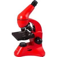 Mikroskops ar Eksperimentālo Komplektu K50 Levenhuk Rainbow 50L Plus Oranžā krāsā 64X - 12 Art652934