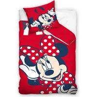 Minnie Mouse Mini gultas veļa 140X200 C Minni red 9293 110224