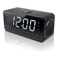 Muse Clock radio  M-192Cr Black, Display 1.8 inch white Led with dimmer