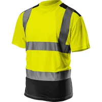 Neo T-Shirt ostrzegawczy ciemny dół żółty rozmiar M 81-730-M