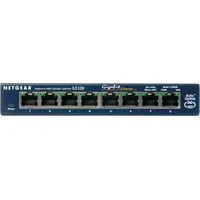 Netgear Gs108Ge network switch Unmanaged Gigabit Ethernet 10/100/1000 Blue