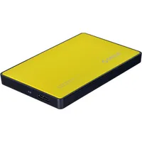 Orico 2.5 Hdd/Ssd Enclosure, Usb-A 3.1, Alu, Yellow 2588Us3-V1-Or-Ep