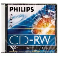 Philips Cd-Rw700 4X-12X, jewel case Cw7D2Nj01/00