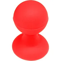 Phone holder with a round head - red Silicone Round Head Holder For Mobile Red