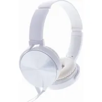 Rebeltec wired headphones Montana with microphone white Akksgslureb00016