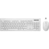 Rebeltec wireless set keyboard  mouse white Whiterun Akksgklareb00008