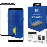Samsung Galaxy S9 Black - 3Mk Hardglass Max screen protector Max97