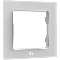 Shelly switch frame single White Frame1White