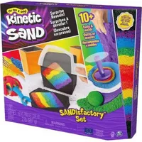 Spin Master Kinetic Sand Wytwórnia piasku, zestaw kolorowego piasku z efektami 6061654