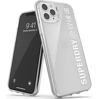 Superdry Snap iPhone 11 Pro Max Clear Ca se biały white 41580