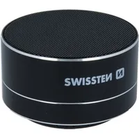 Swissten Bluetooth 4.0 Bezvadu Skaļrunis ar Micro Sd  Telefona Zvana Funkcija Metāla Korpus 3W Melns I-Metal-Bk