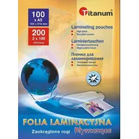 Titanum Folia do laminacji A5 100 Mic Ah890Tit