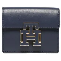Tommy Hilfiger Push Lock Leather Wallet Aw0Aw14344