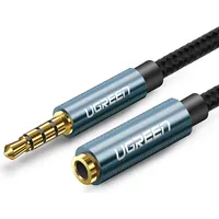 Ugreen Audio austiņu pagarinājuma kabelis Aux mini ligzda 3,5 mm 2M zils 6957303846757