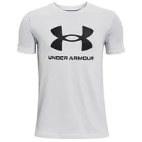 Under Armour Ua Y Sportstyle Logo Ss T-Krekls 1363282 014 / pelēks Xl