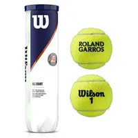 Wilson Roland Garos All Court 4 tenisa bumbiņa / dzeltena Wrt116400