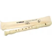Yamaha Yrs-23 End-Blown Fipple Recorder flute Soprano Abs synthetics Ivory