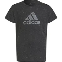 Adidas Badge of Sport Tee meiteņu T-Krekls Hm2646 / melns 152 cm