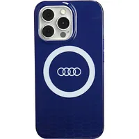 Audi Iml Big Logo Magsafe Case iPhone 13 Pro  6.1 niebieski navy blue hardcase Au-Imlmip13P-Q5 D2-Be Au-Imlmip13P-Q5/D2-Be