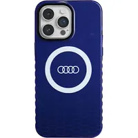 Audi Iml Big Logo Magsafe Case iPhone 14 Pro Max 6.7 niebieski navy blue hardcase Au-Imlmip14Pm-Q5 D2-Be Au-Imlmip14Pm-Q5/D2-Be