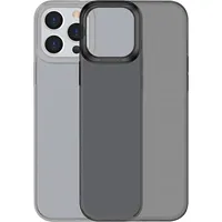Baseus Caurspīdīgs gēla korpuss iPhone 13 Pro Simple Series Case melns 6932172601287