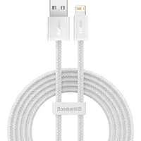 Baseus Dynamic cable Usb to Lightning, 2.4A, 1M White Cald000402