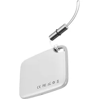 Baseus T2 keychain mini bezvadu lokators atslēgām un citiem priekšmetiem balts 6953156214934