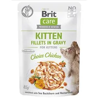 Brit Care Cat Kitten Choice Pouch - wet cat food 85 g Art1113959