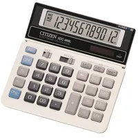 Citizen Calculator Sdc-868L Office 12-Digit, 154X152Mm, Black And White Sdc868L