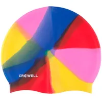 Crowell Multi-Flame-03 silicone swimming cap Multi-Flame-03Na