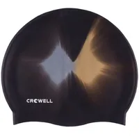 Crowell Multi-Flame-08 silicone swimming cap Multi-Flame-08Na