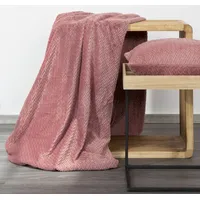 Dekoratīvā sega uz atzveltnes krēsla 70X160 Cindy 3 rozā 1173851