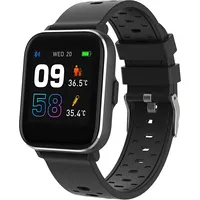 Denver Smartwatch Bluetooth z temperaturą ciała czarny Sw-165 Black