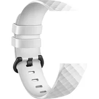 Devia band Deluxe Sport for Fitbit Charge 3  4 white L Gsm0110040