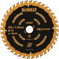 Dewalt-Akcesoria Extreme ripzāģis koka griešanai 165X20X1,65Mm, 40 zobi Dewalt Dt10640-Qz