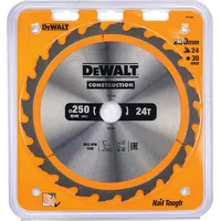 Dewalt-Akcesoria ripzāģis koka griešanai 250/30/3,0 mm, 24 zobi, Construction Dewalt Dt1956-Qz
