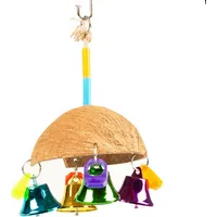 Duvo Plus Be Coco Umbrella with Bells, 1319Сm - kokosrieksta čaula ar zvaniņiem Art752932