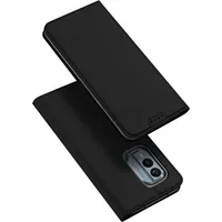 Dux Ducis Skin Pro case for Nokia X30 flip cover card wallet stand black Black