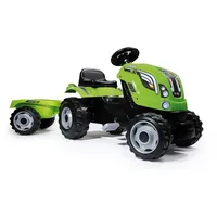 Farmer Xl pedāļu traktors ar piekabi - Zaļš 710111