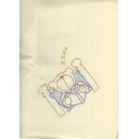 Flīsa bērnu sega 75X88 somā ar Embroidery Cream Teddy Bear grāmatu. 137236