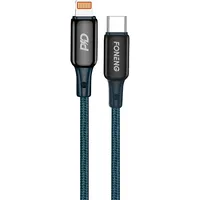 Foneng Usb-C cable for Lightning X87, 30W, 1.2M Blue X87 Type-C To Iphone