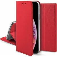 Fusion Magnet Book Case grāmatveida maks Xiaomi Redmi 12 4G sarkans Fsn-Mgt-R124G-Re