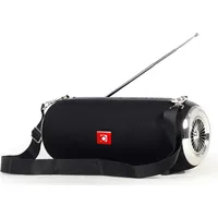 Gembird Spk-Bt-17 portable Bluetooth speaker with Fm-Radio, black
