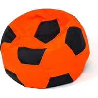 Go Gift Sako bag pouf Ball orange-black Xl 120 cm Art1205924