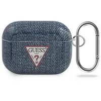 Guess Guacaptpujuldb Airpods Pro cover granatowy dark blue Jeans Collection